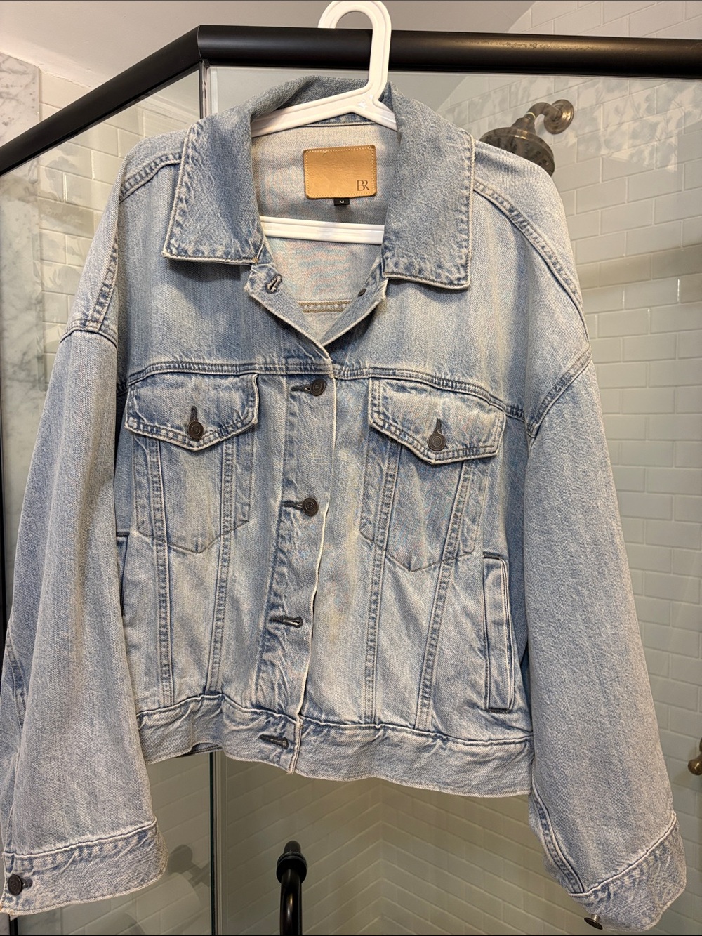 Banana Republic Light Blue Trucker style Denim Jacket